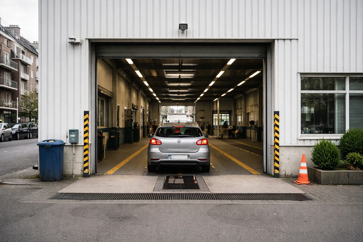 Préparation au contrôle technique chez Ali-Ka à Etterbeek