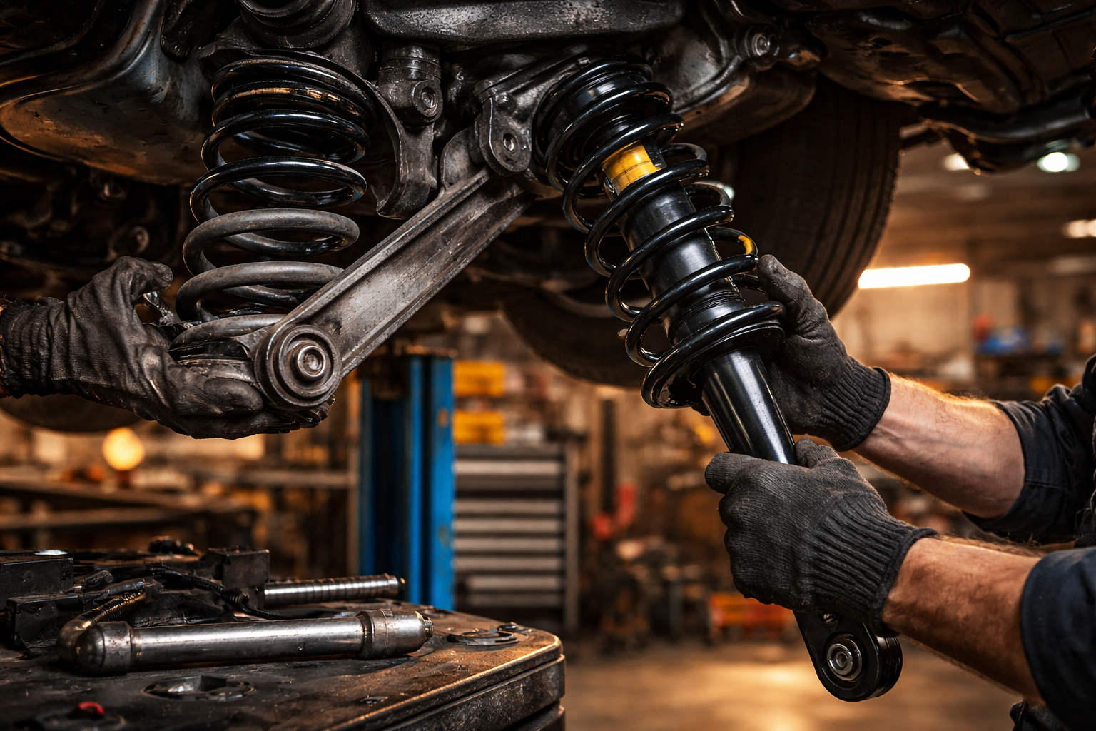 Réparation direction et suspension chez Ali-Ka à Etterbeek