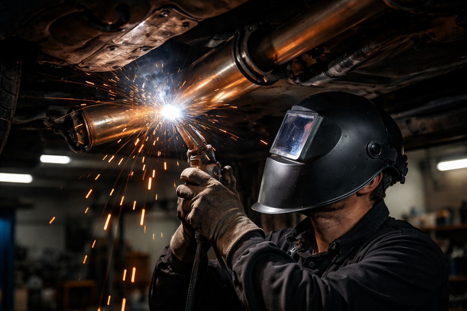 Réparation système d'échappement chez Ali-Ka Etterbeek