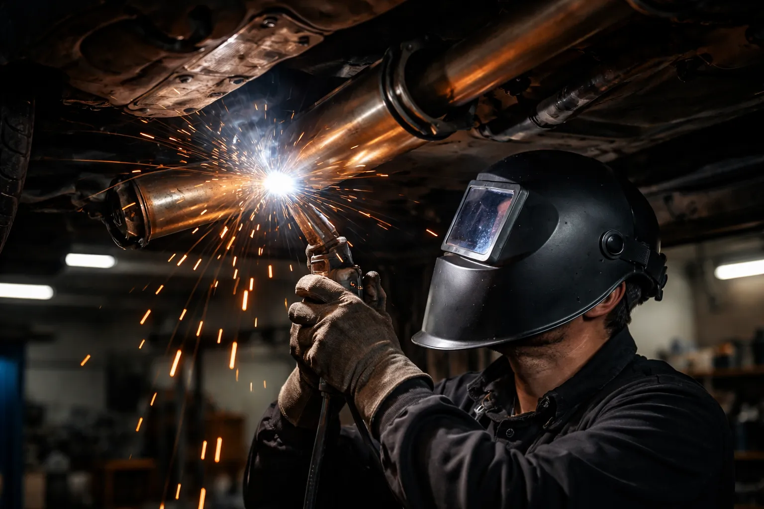 Réparation système d'échappement chez Ali-Ka Etterbeek