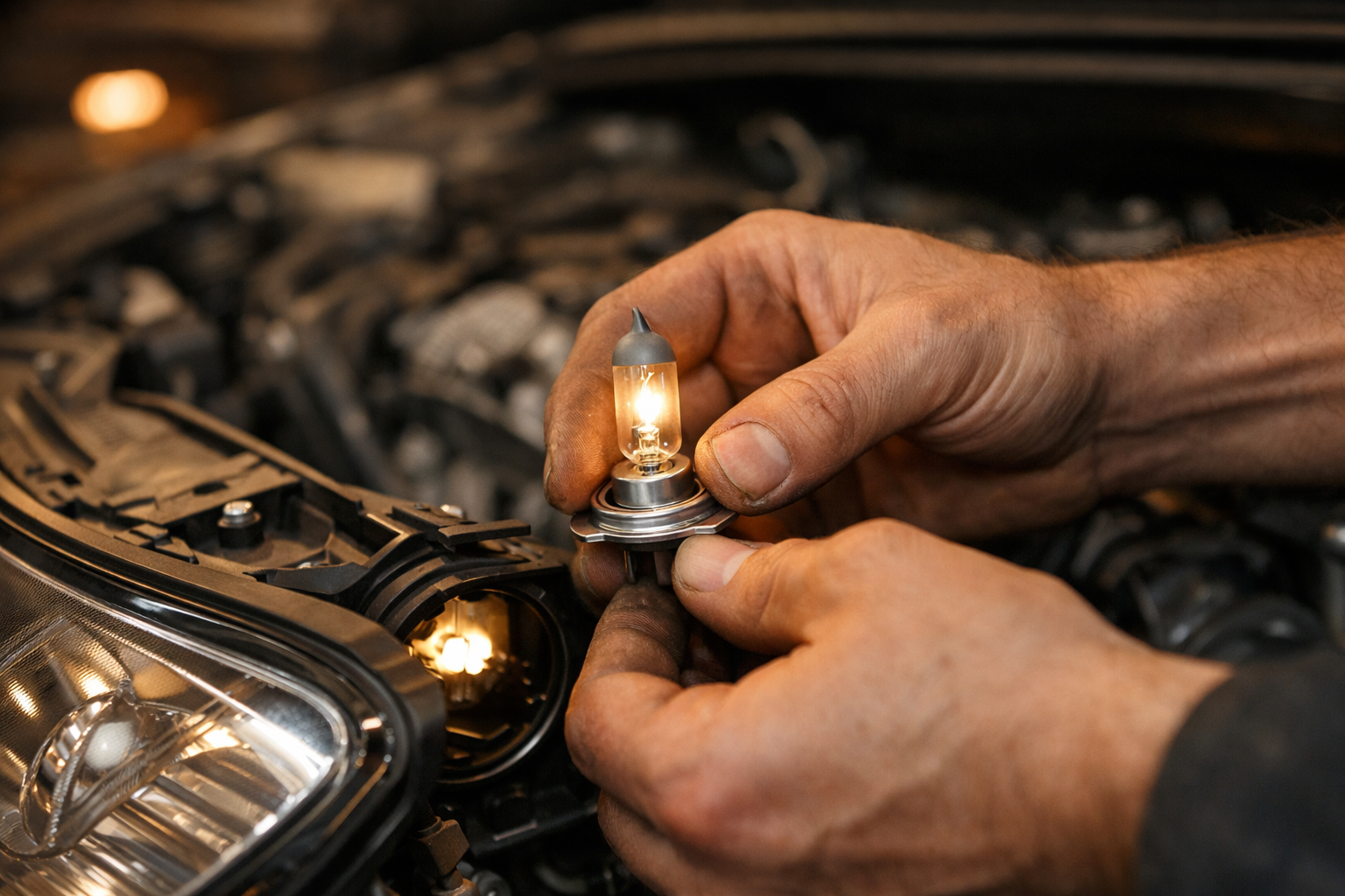 Remplacement d'ampoules et phares chez Ali-Ka Etterbeek