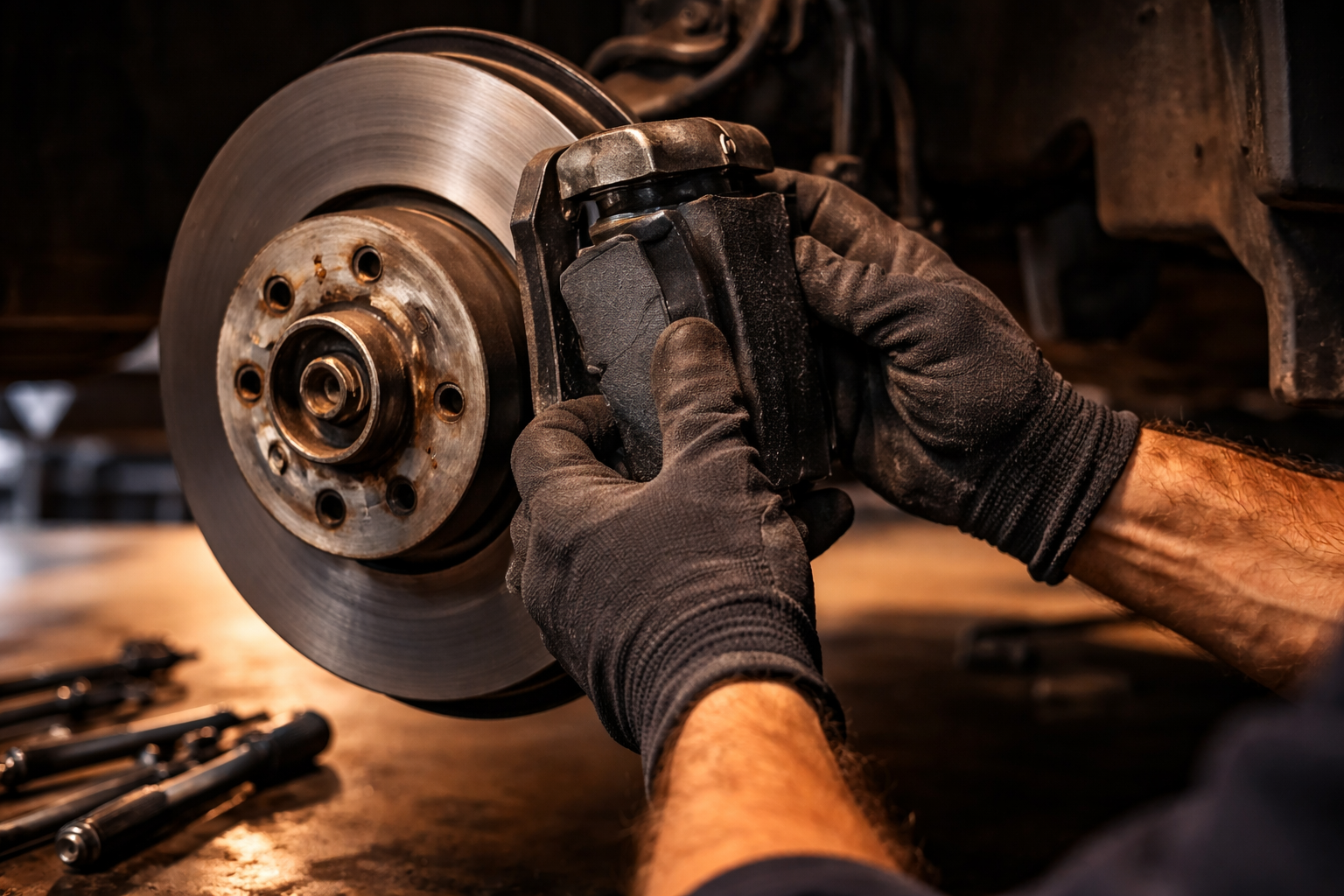 Remplacement plaquettes de frein chez Ali-Ka Etterbeek