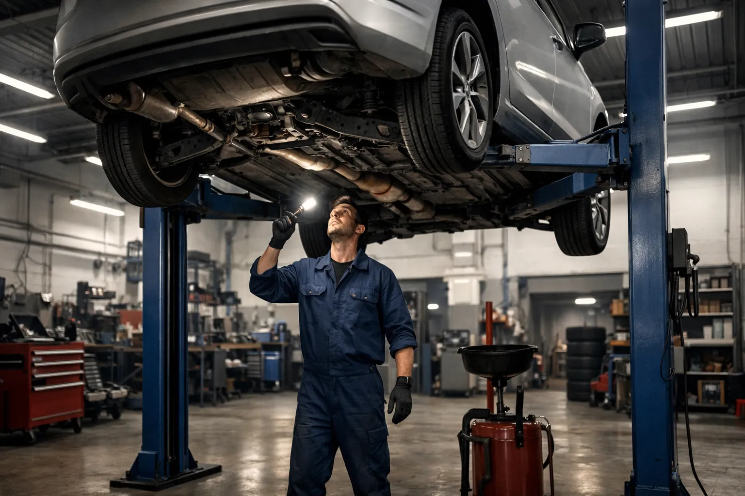 Préparation contrôle technique chez Ali-Ka à Etterbeek