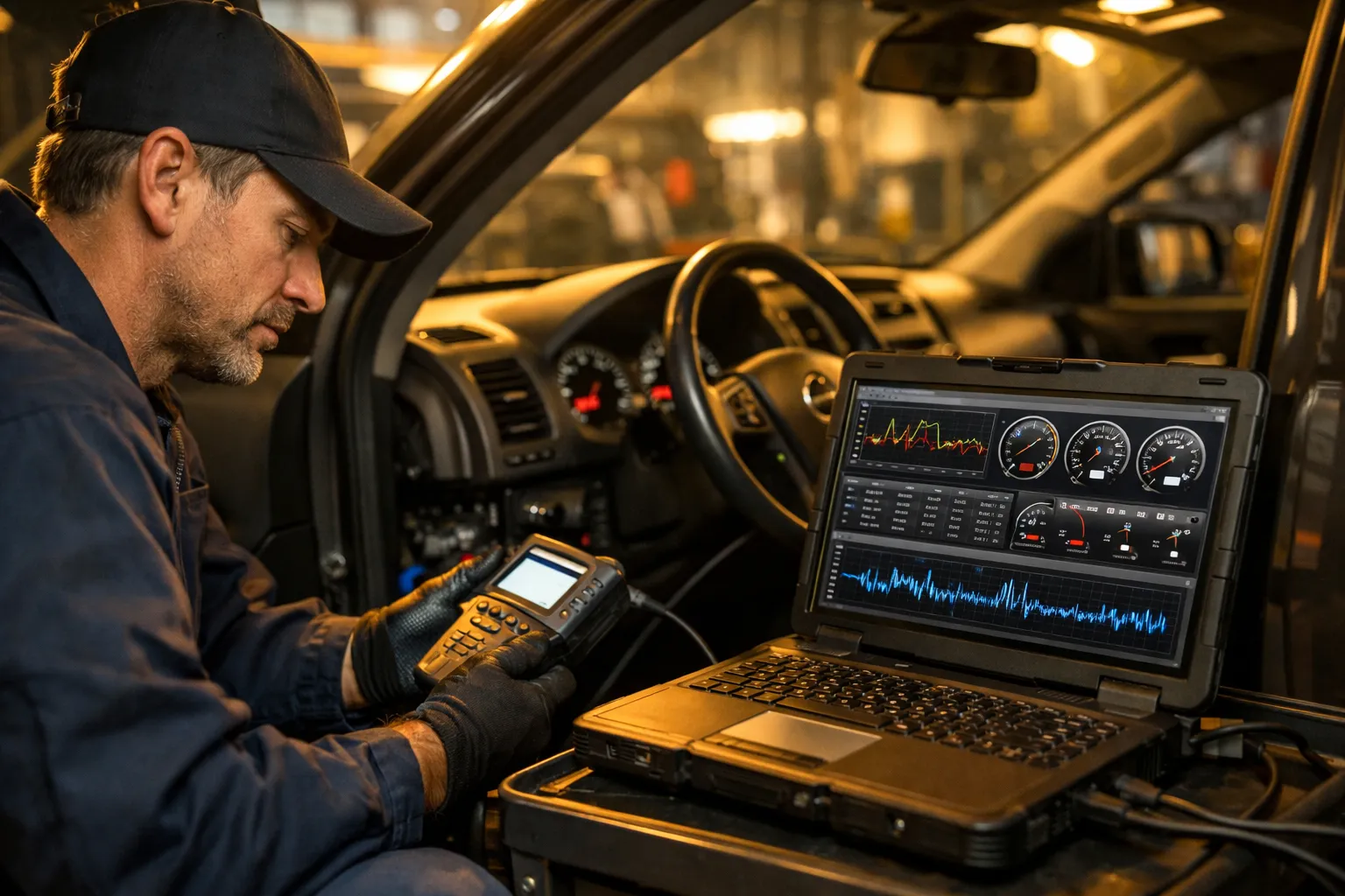 Diagnostic moteur chez Ali-Ka à Etterbeek