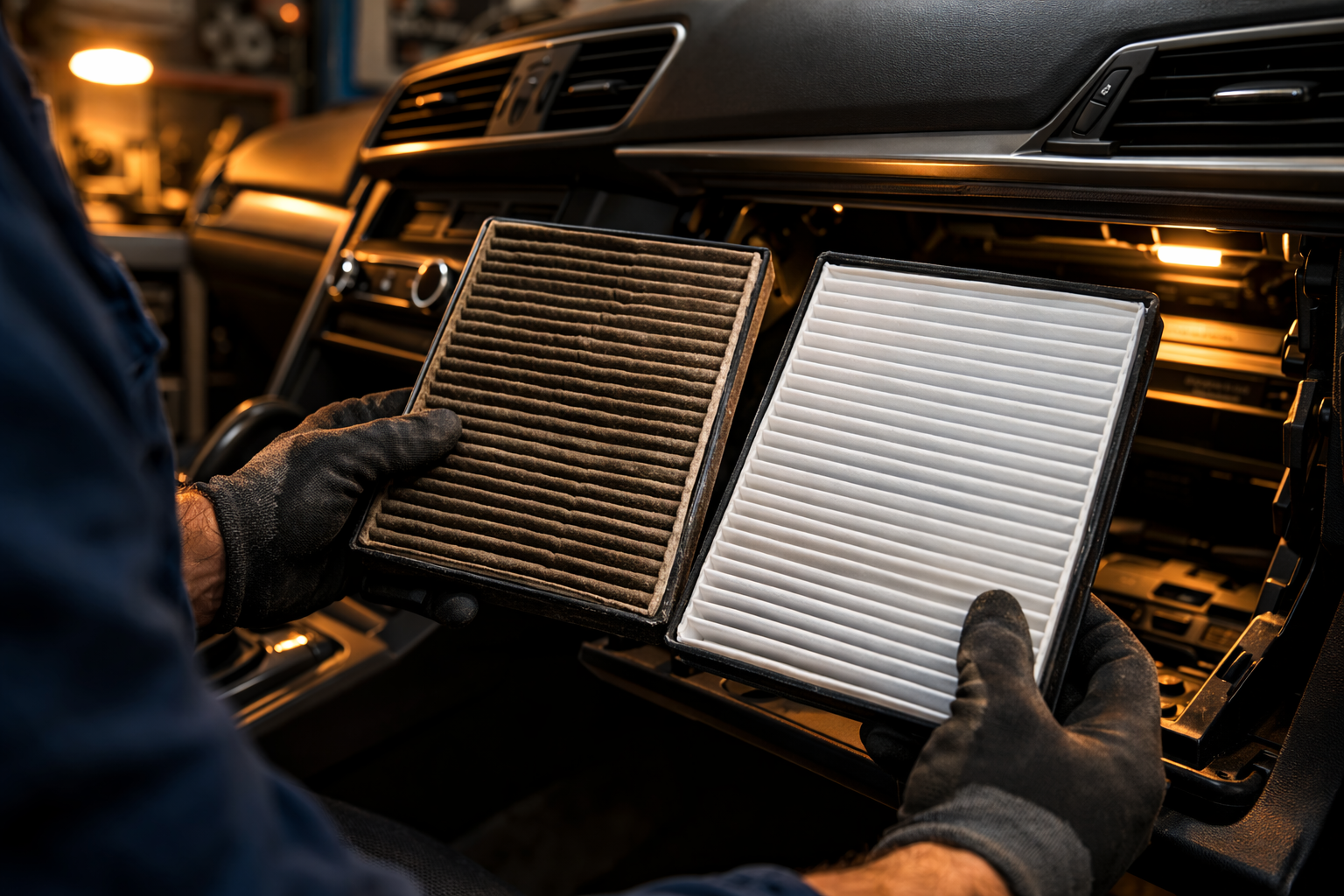 Remplacement filtre habitacle chez Ali-Ka à Etterbeek