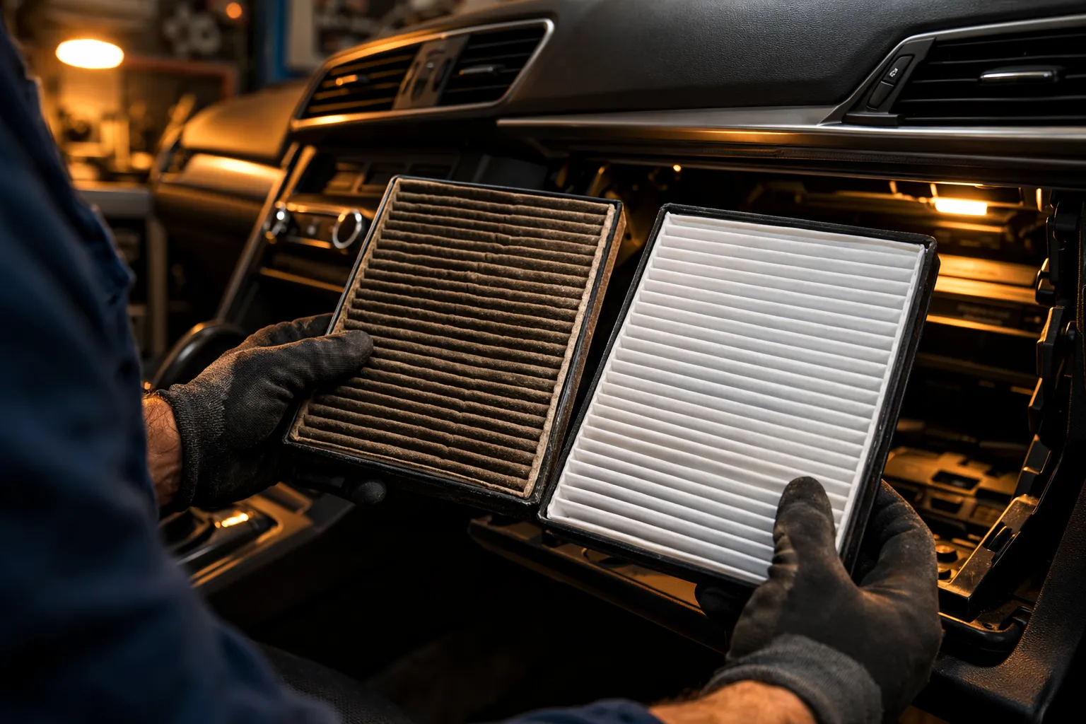 Remplacement filtre habitacle chez Ali-Ka à Etterbeek